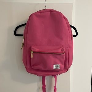 Herschel Settlement Backpack in bright/hot pink.